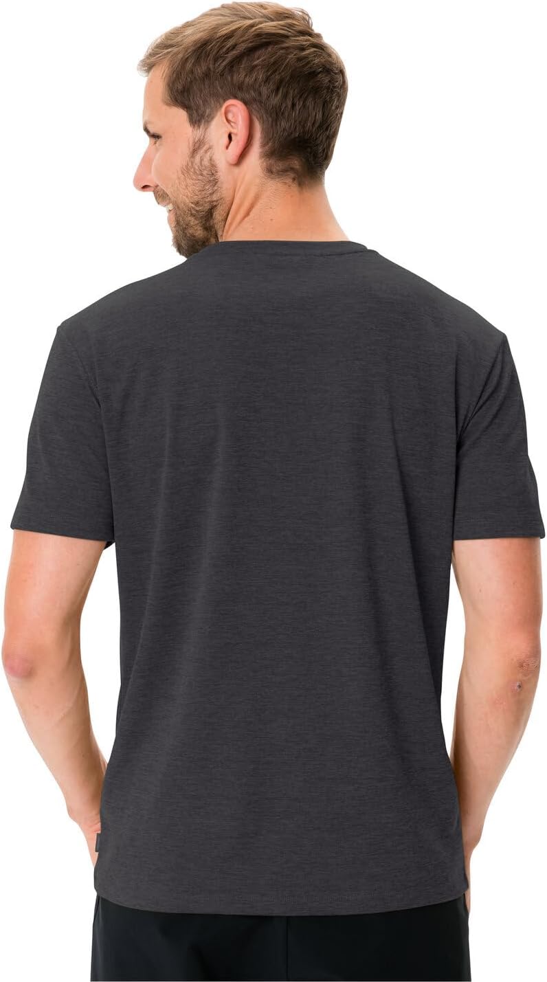 Detalle 2 de VAUDE Herren Essential T-Shirt – schnelltrocknend & pflegeleicht für Alltag und Outdoor