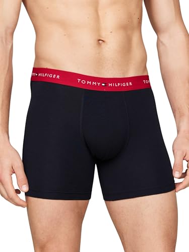Thumbnail 7 de Tommy Hilfiger Boxers Lot de 3 Homme en Coton Multicolore – S