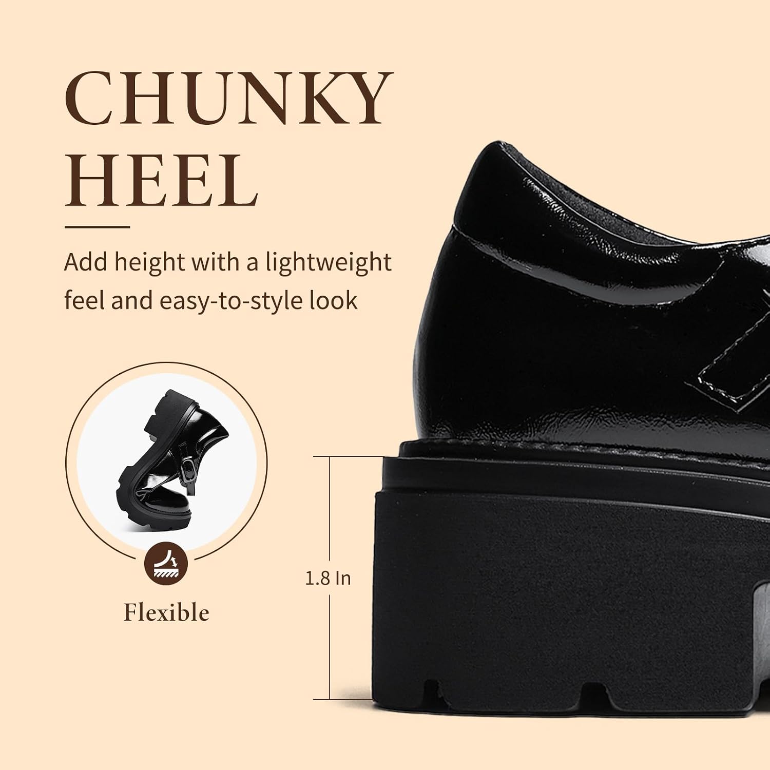 Detalle 2 de Bravover Mary Jane Shoes with PU Upper