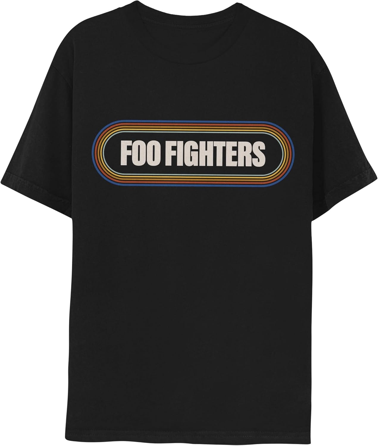 Detalle de Foo Fighters Rainbow Outline Logo Tee