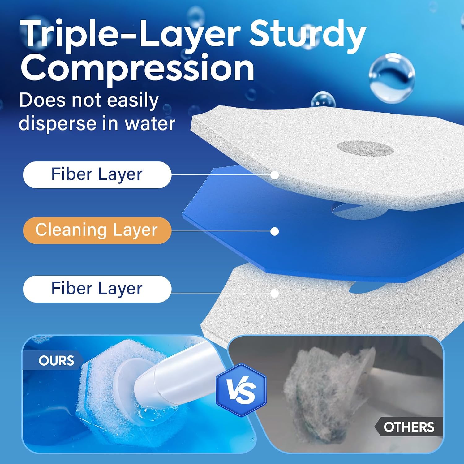 Thumbnail 5 de Clorytom 50 Pcs Disposable Toilet Cleaner Refill Pads