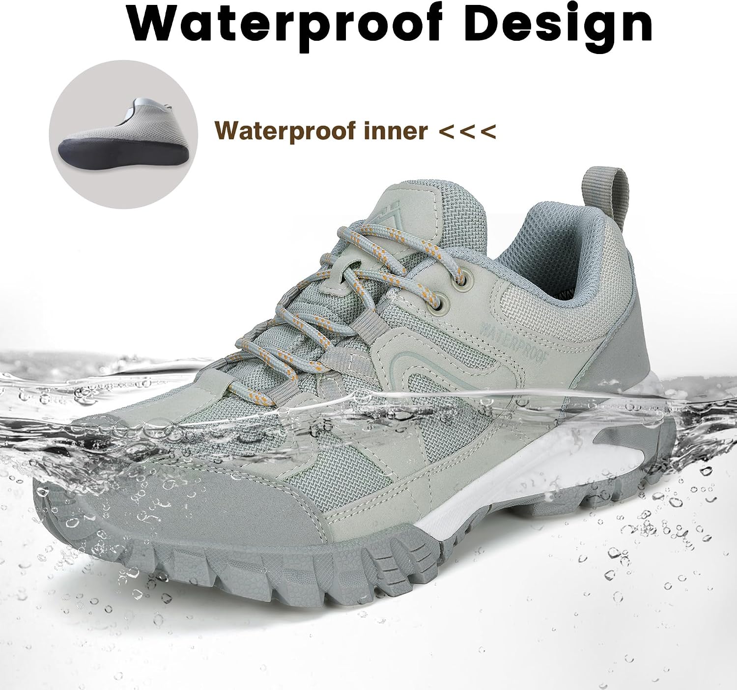 Detalle de CC-Los Damen wasserdichte Wanderschuhe Größe 36-43