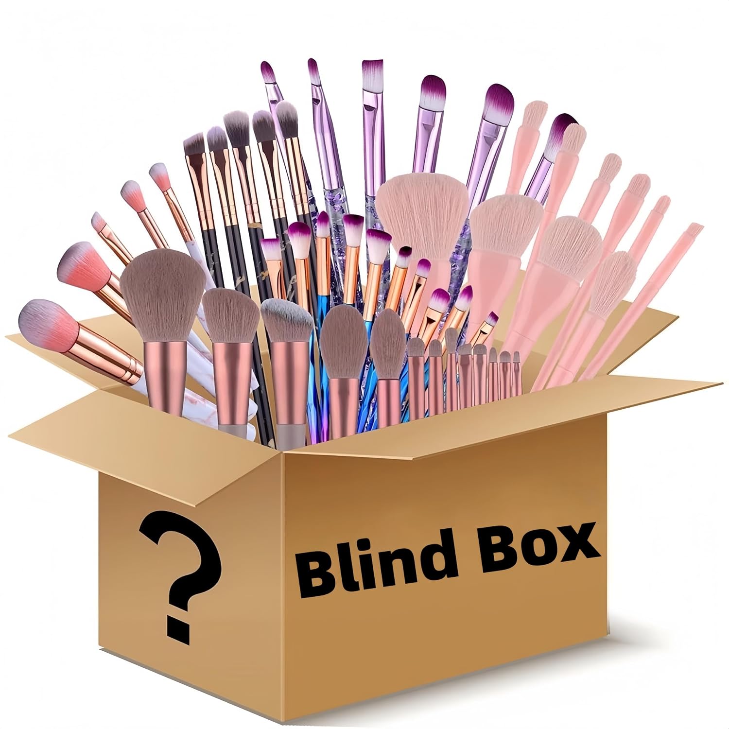 Detalle de BS-MALL Mystery Makeup Brush Box 1 set