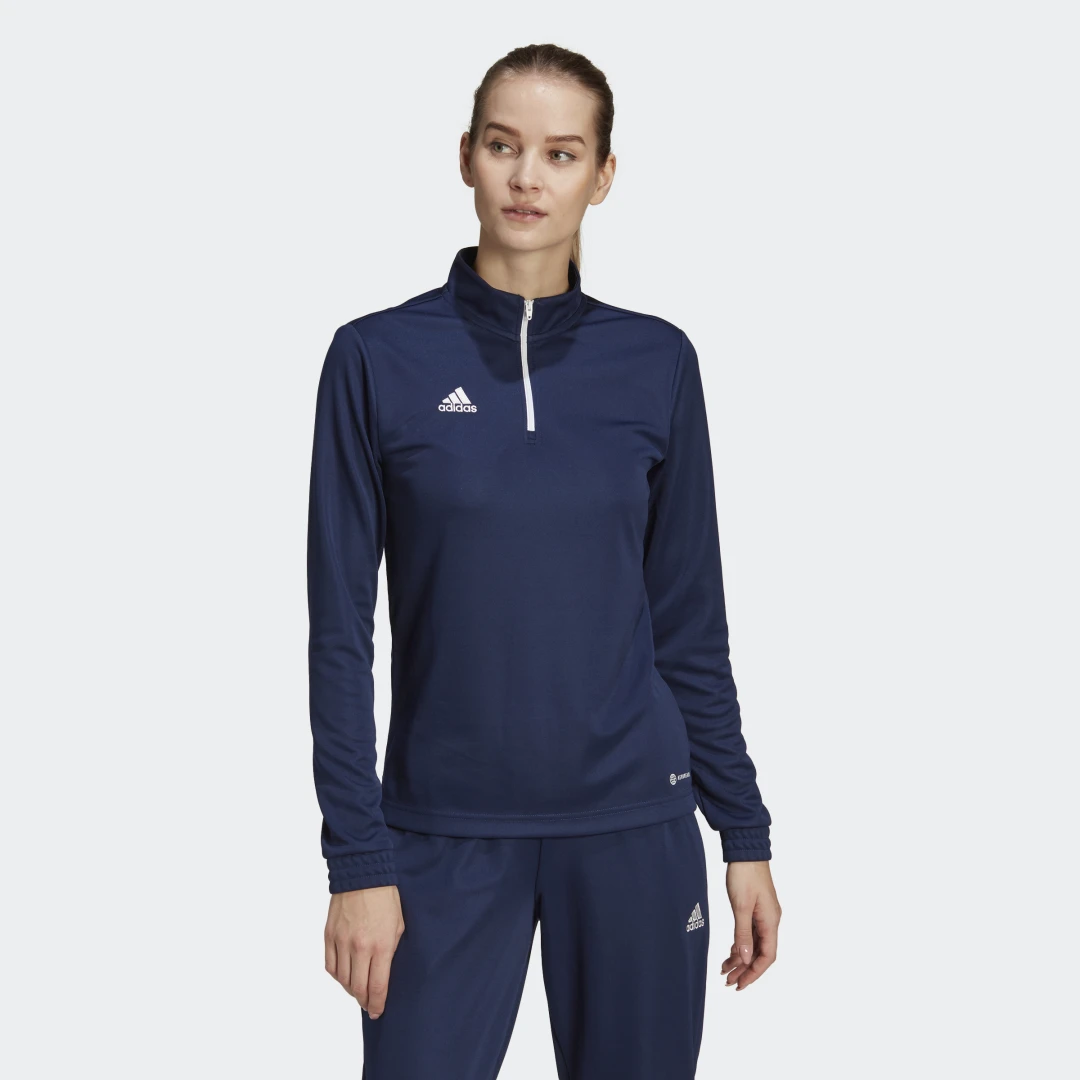 Detalle de Sudadera entrenamiento Entrada 22 de Adidas – color Azul