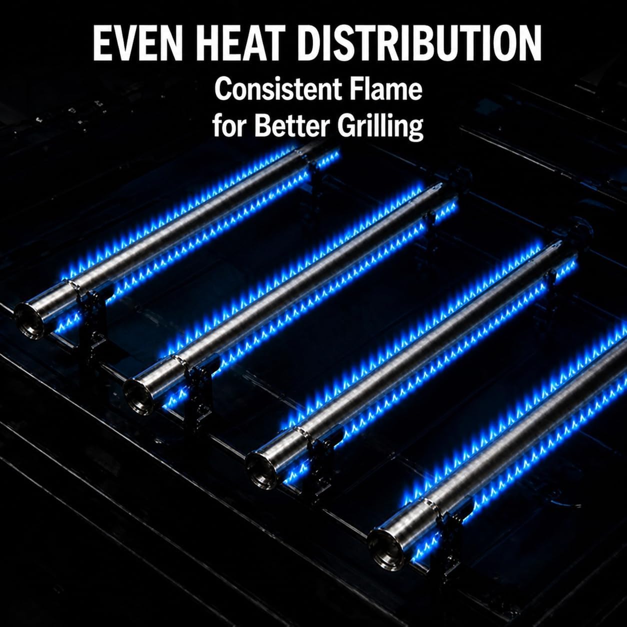 Thumbnail 6 de Uniflasy Universal Gasgrill Brenner 31–45 cm – 4 Stück