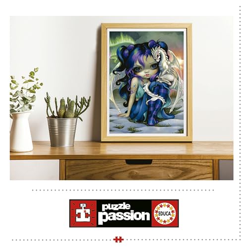 Thumbnail 3 de Educa - Hada del Dragón 🧚‍♀️ Puzzle 500 Piezas, 34x48 cm, con Cola Fix