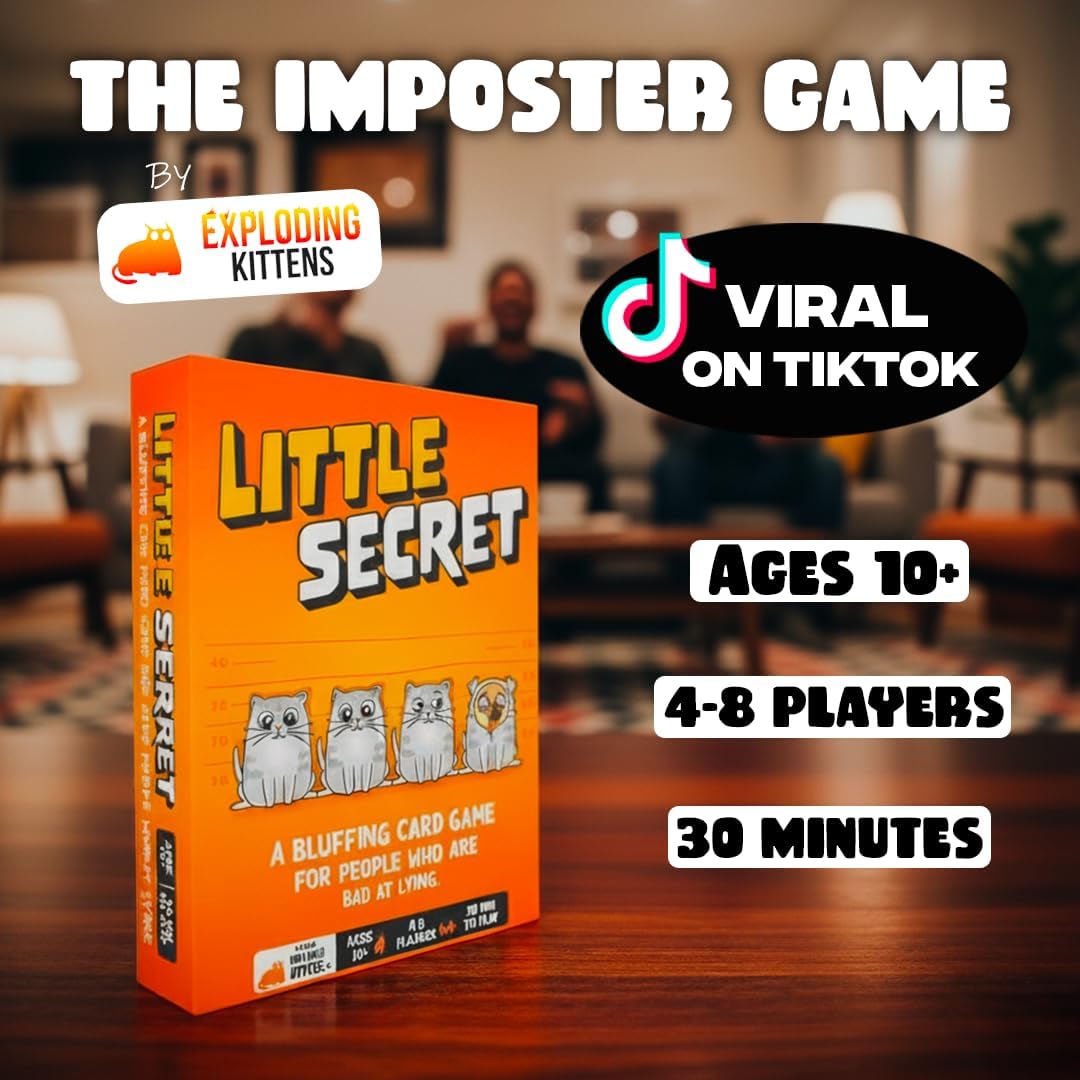 Detalle de Little Secret: Bluffing Board Game for 4–9 Players