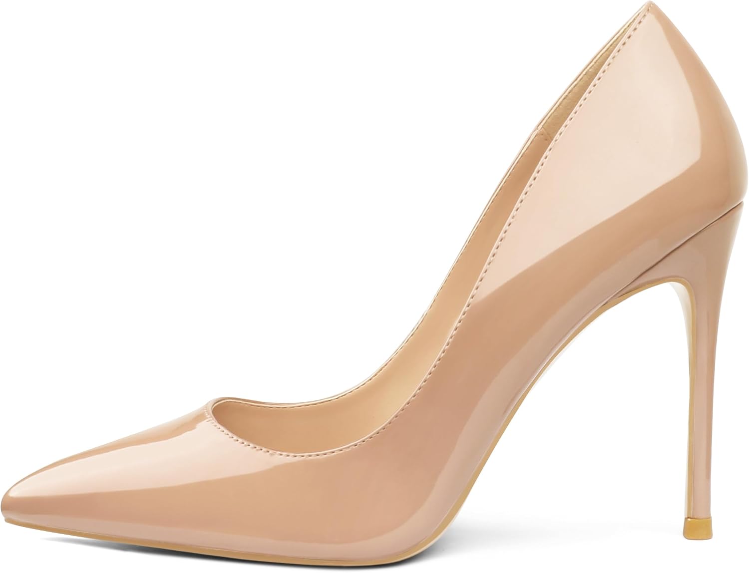 Detalle 2 de COLETER 99a768e1-3113-4b80-a768-fac6dd721a44 Women's Pointed-Toe Pumps, 4-Inch Stiletto, Slip-On
