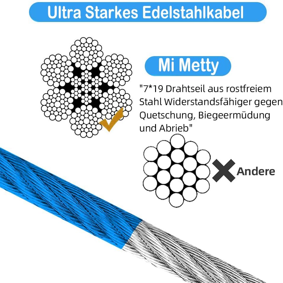 Thumbnail 1 de Mi Metty Tie-Out Leinen 3m Blau
