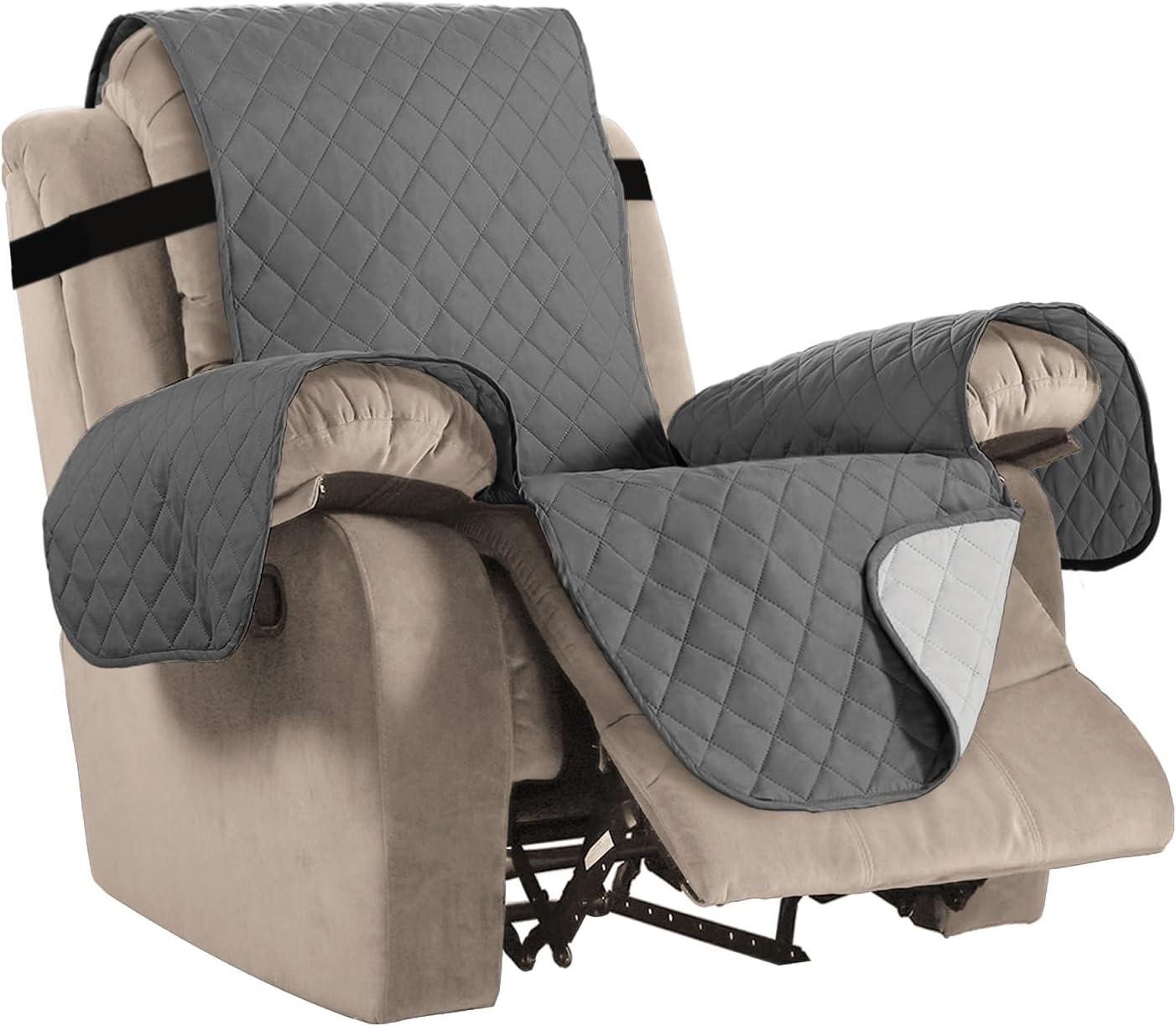 Thumbnail 6 de BellaHills Reversible Chair Cover 1-seater