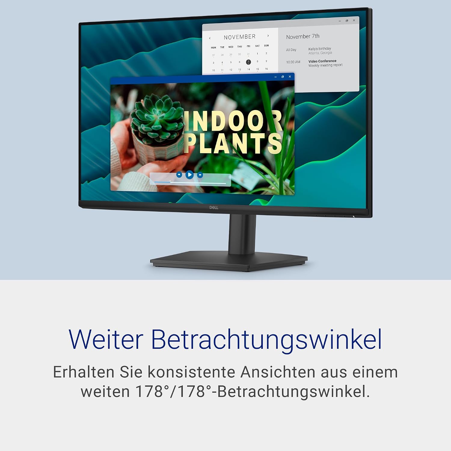 Detalle de Dell 27 Monitor SE2726HS – 27 Zoll IPS, 144 Hz, Full HD, 1 ms MPRT, verstellbar