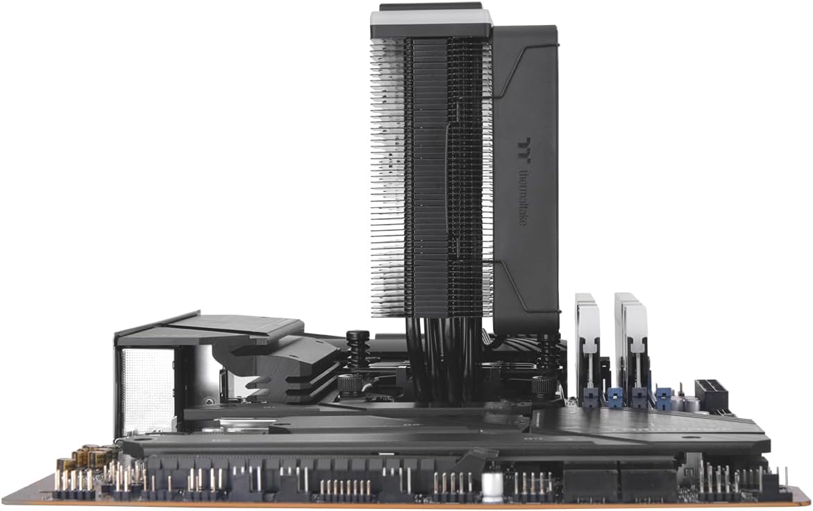 Thumbnail 6 de Thermaltake ASTRIA 200 ARGB CPU-Kühler (Tower-Luftkühler, 120 mm PWM) für Intel LGA1851/1700 & AMD AM5/AM4