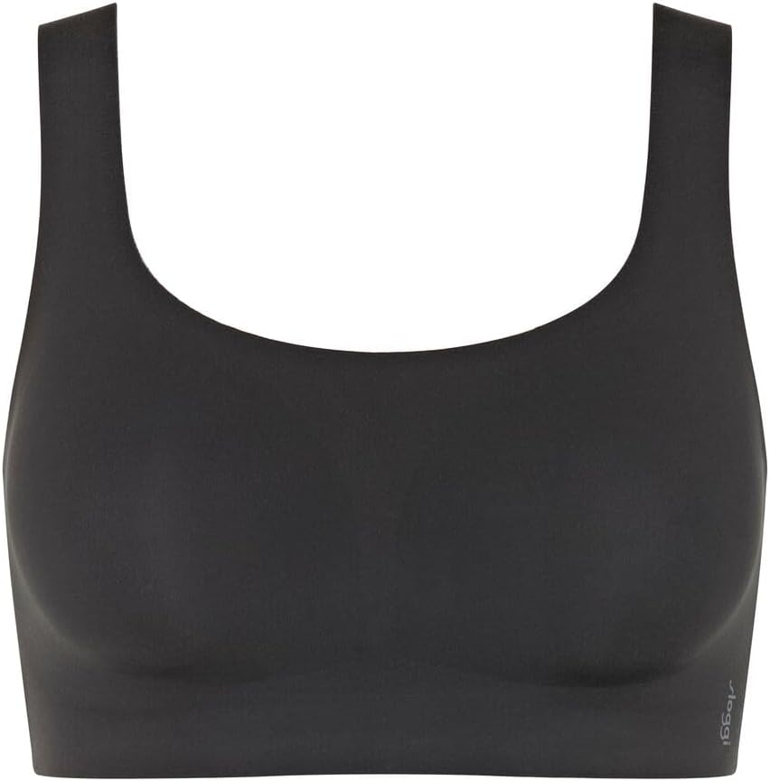 Detalle de Sloggi Damen Nahtloser BH Zero Feel 2.0 Soft Bra – ohne Bügel, gepolstert, verstellbare Träger