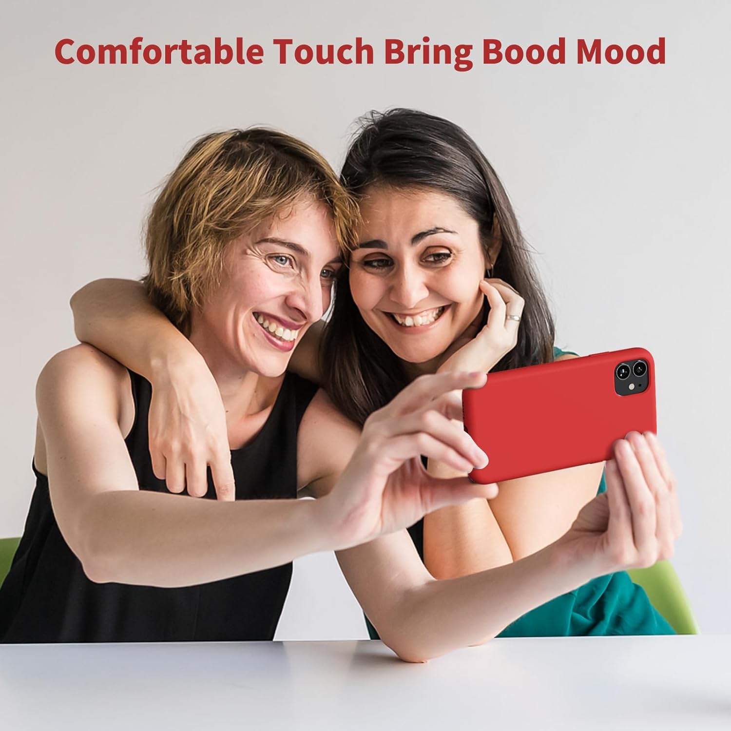 Thumbnail 6 de TAXXOE Liquid Silicone Case for iPhone 11 (6.1in) - Soft Ultra Slim Red