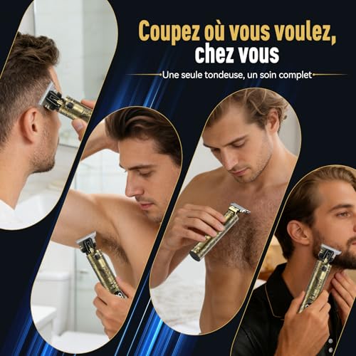 Thumbnail 5 de Solati Tondeuse cheveux et barbe sans fil, lames inox et écran LED