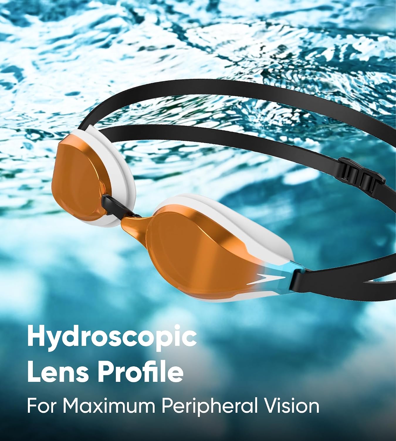 Thumbnail 2 de Speedo Unisex-Adult Fastskin Speedsocket 2 Swimming Goggles
