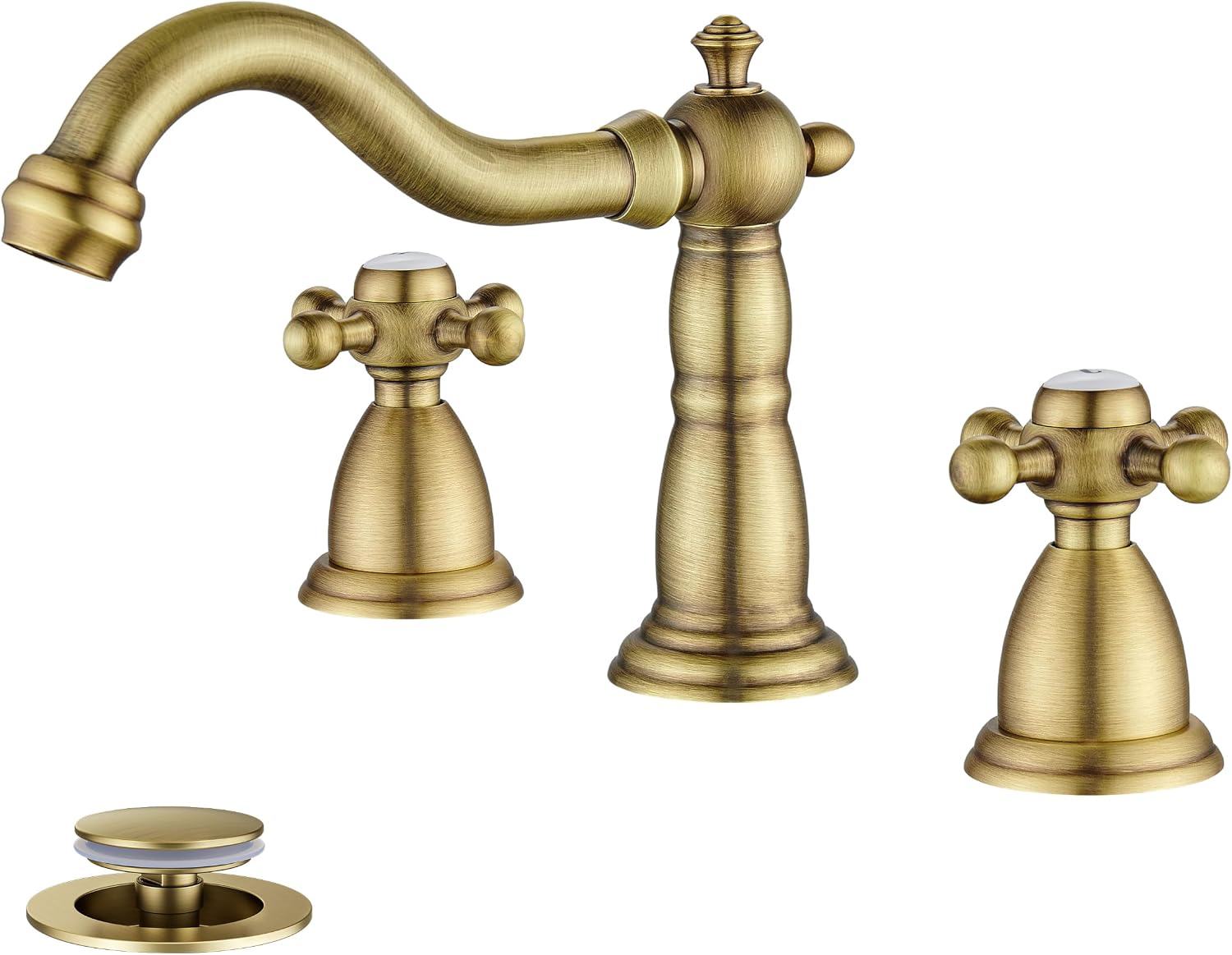 Detalle de FORIOUS Bathroom Faucet, 8-Inch Widespread