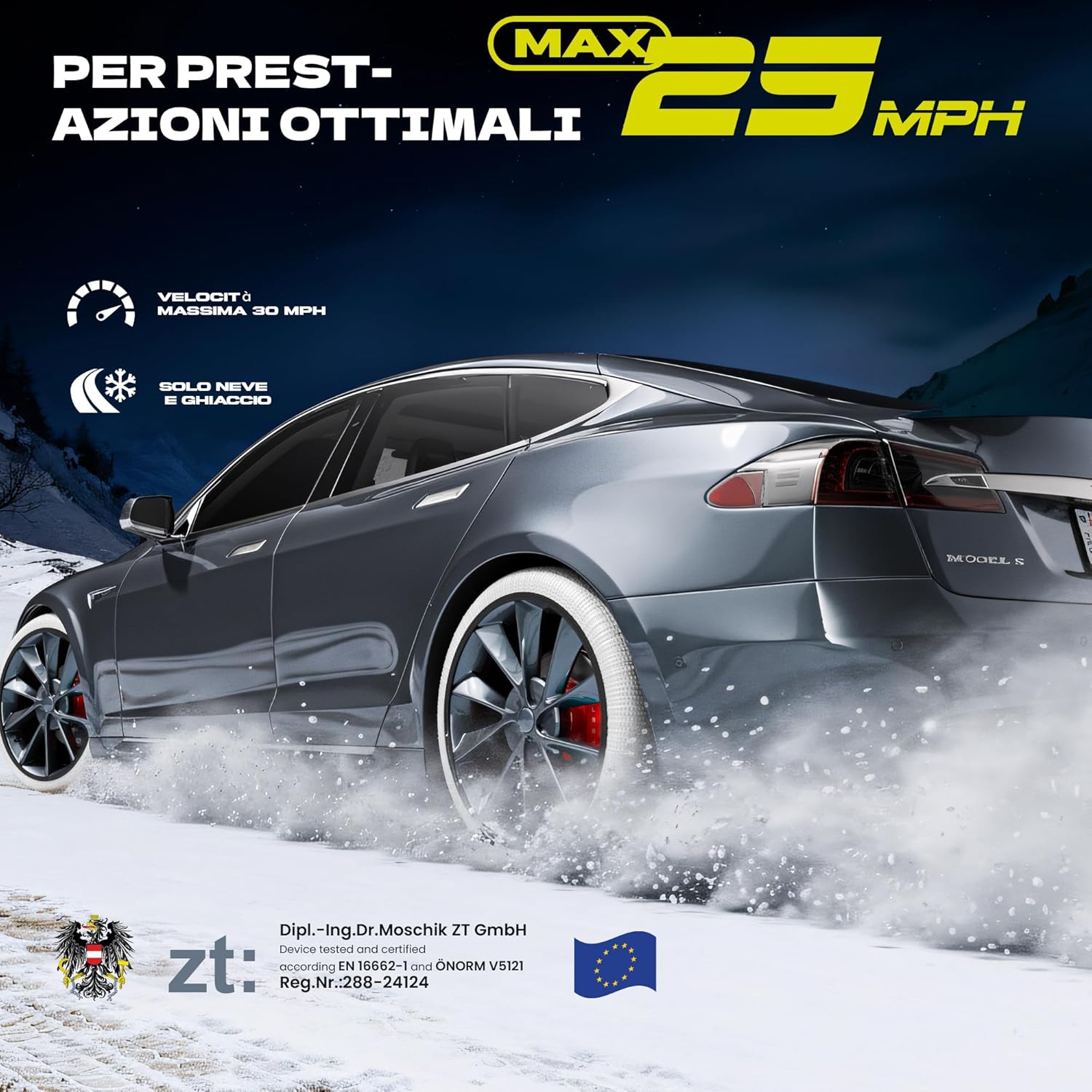 Thumbnail 5 de Suriwee Textil Schneeketten 2er Kit 🚗