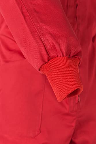 Detalle de Velilla 214, Mono Modelo Italiano — Rojo, Talla 48