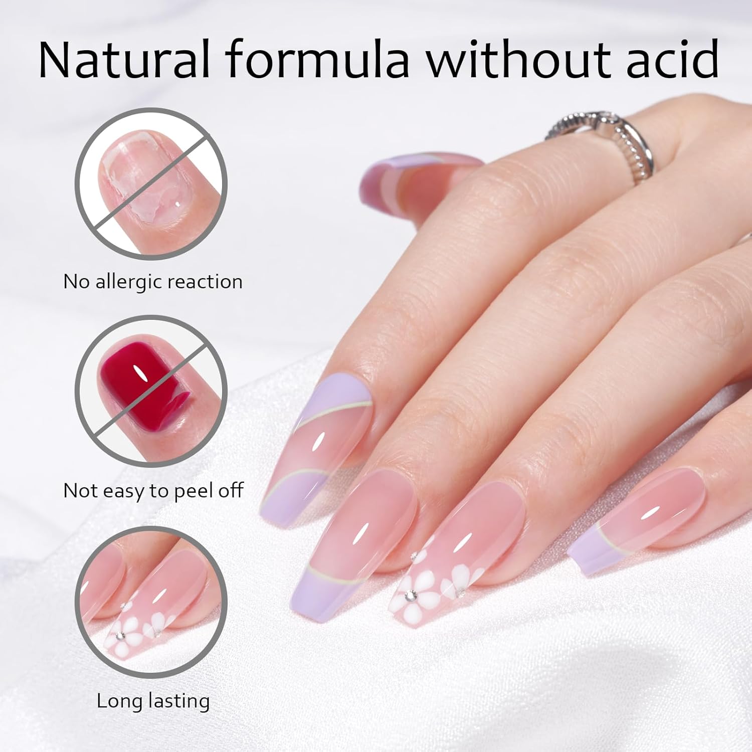Thumbnail 3 de TOMICCA Primer Ongle Gel UV et Nail Déshydrateur Set – 2×15 ml sans acide, séchage rapide