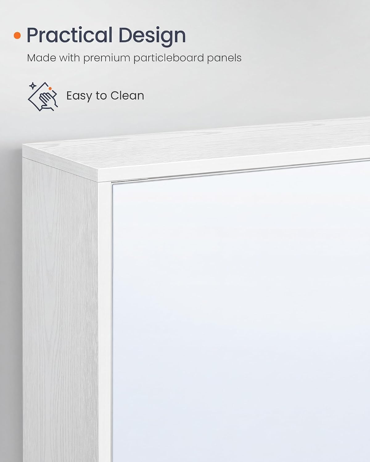 Thumbnail 6 de SONGMICS HOME KADIN Collection BBC114WE01 Bathroom Mirror Cabinet