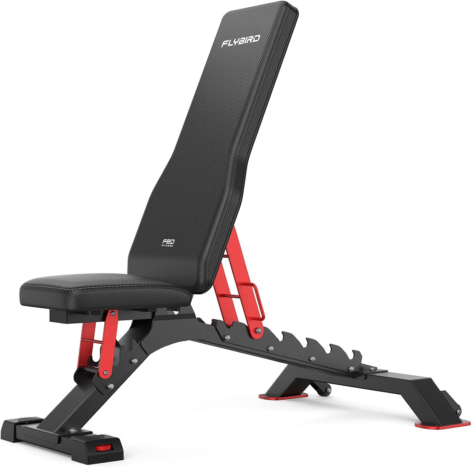 Detalle de FLYBIRD Basic Model Adjustable Weight Bench, Foldable Alloy Steel, 6 Backrest Angles