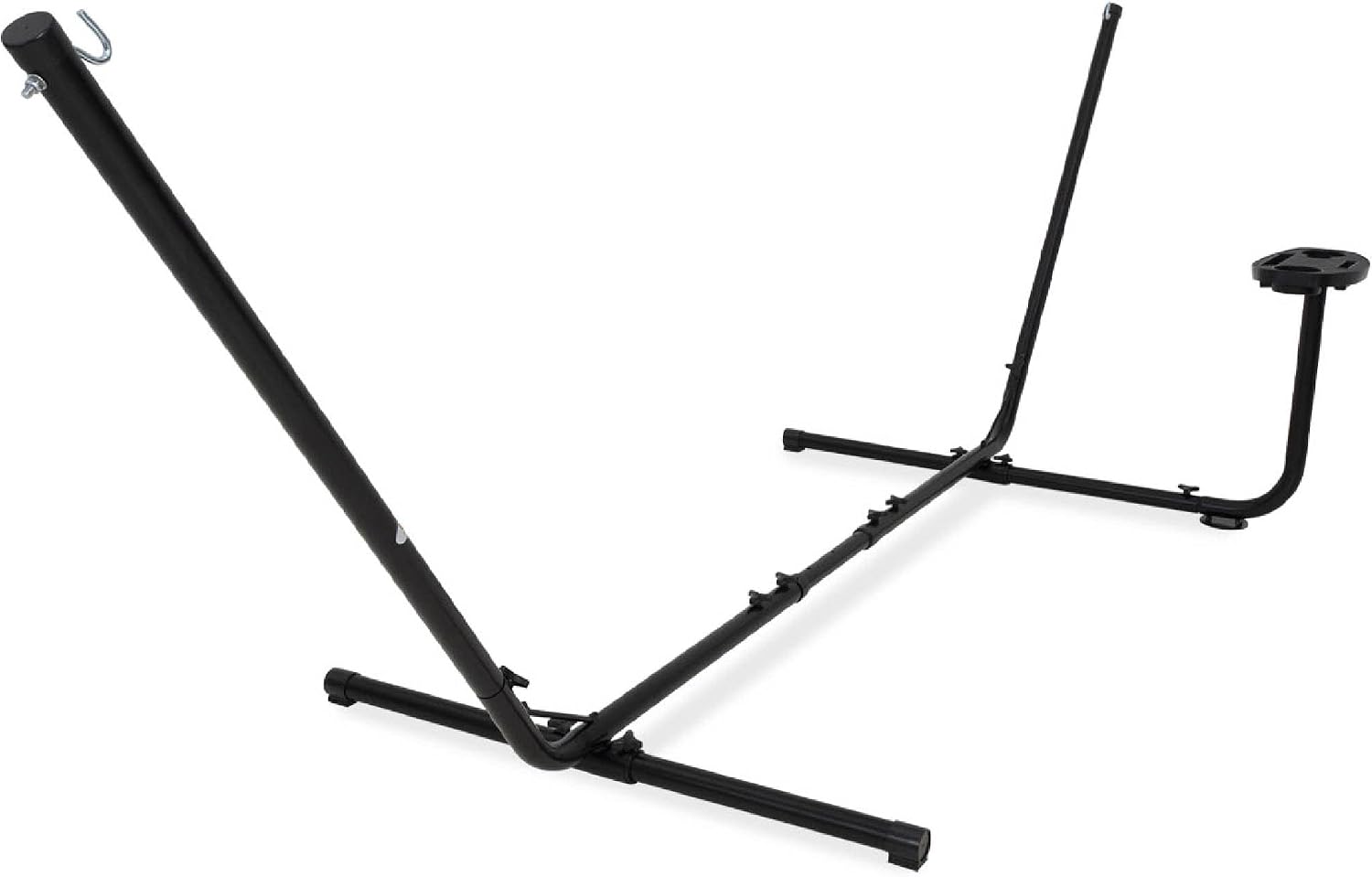 Detalle de VITA5 5437346 hangmatstandaard met tafel, verstelbaar stalen frame