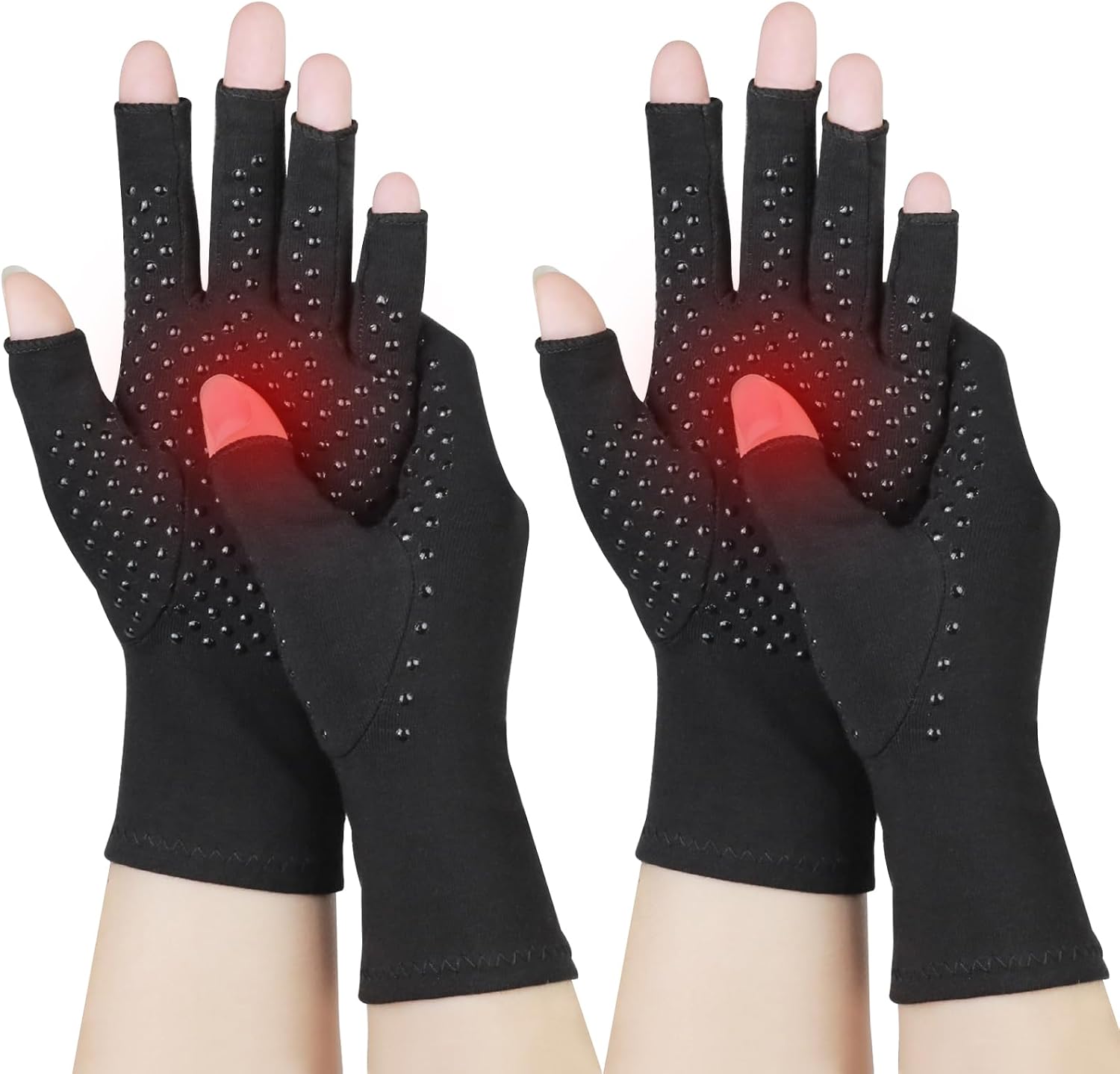 Detalle de SUPERFA Compression Arthritis Gloves 2 Pairs
