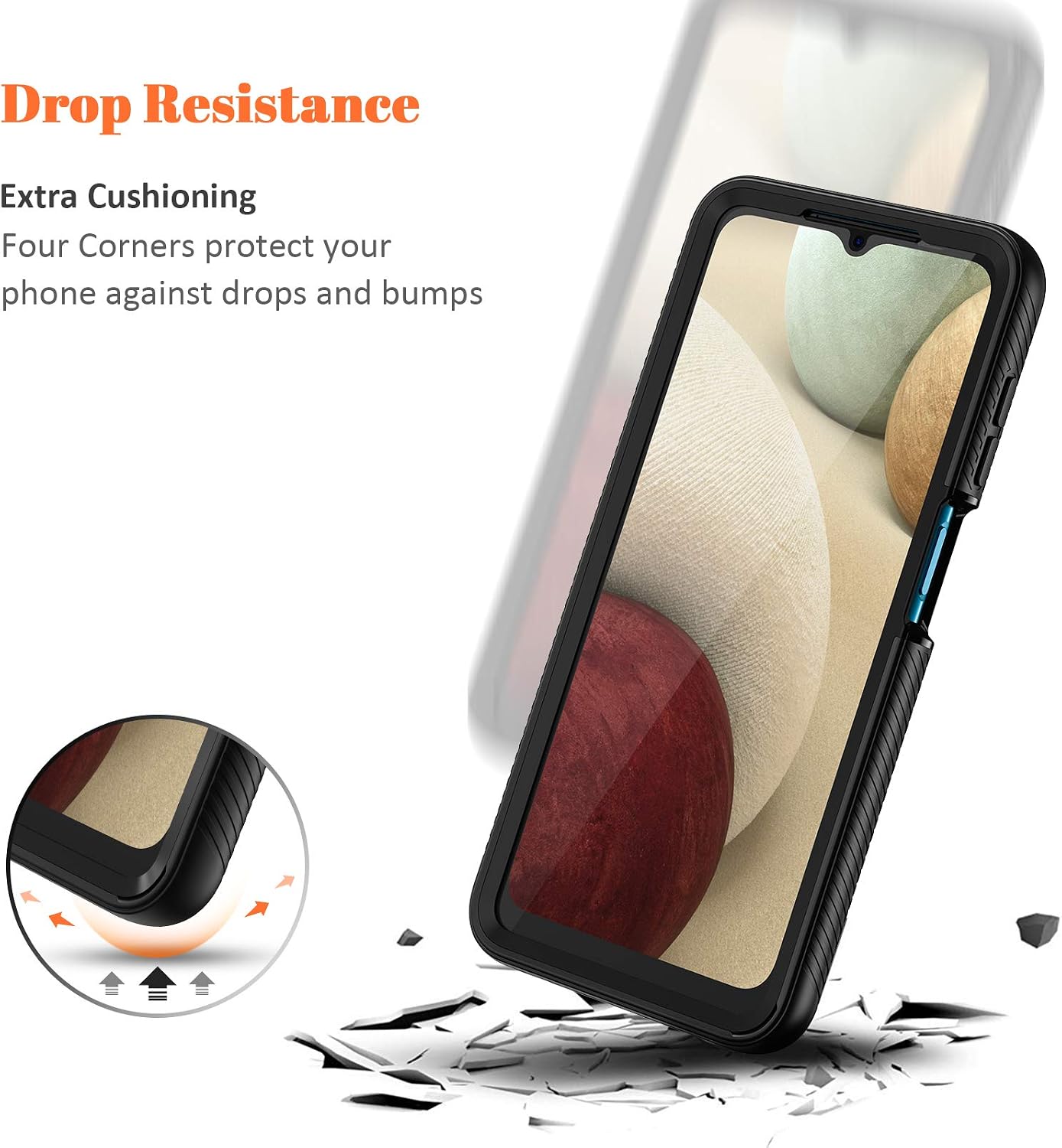 Thumbnail 3 de seacosmo A12 M12 case with shockproof protection