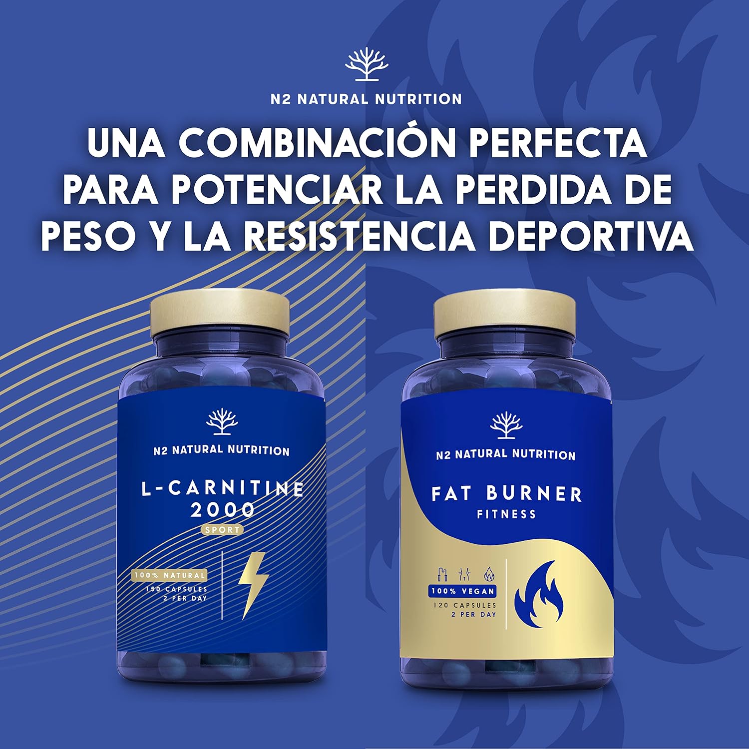 Thumbnail 8 de N2 Natural Nutrition L-Carnitina 2000mg 💪 150 cápsulas