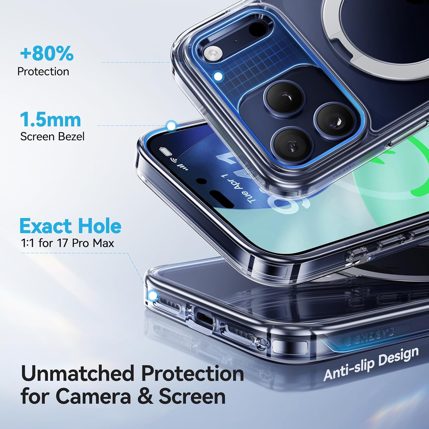 Thumbnail 6 de CASEKOO iPhone 17 Pro Max Case 6.9-inch