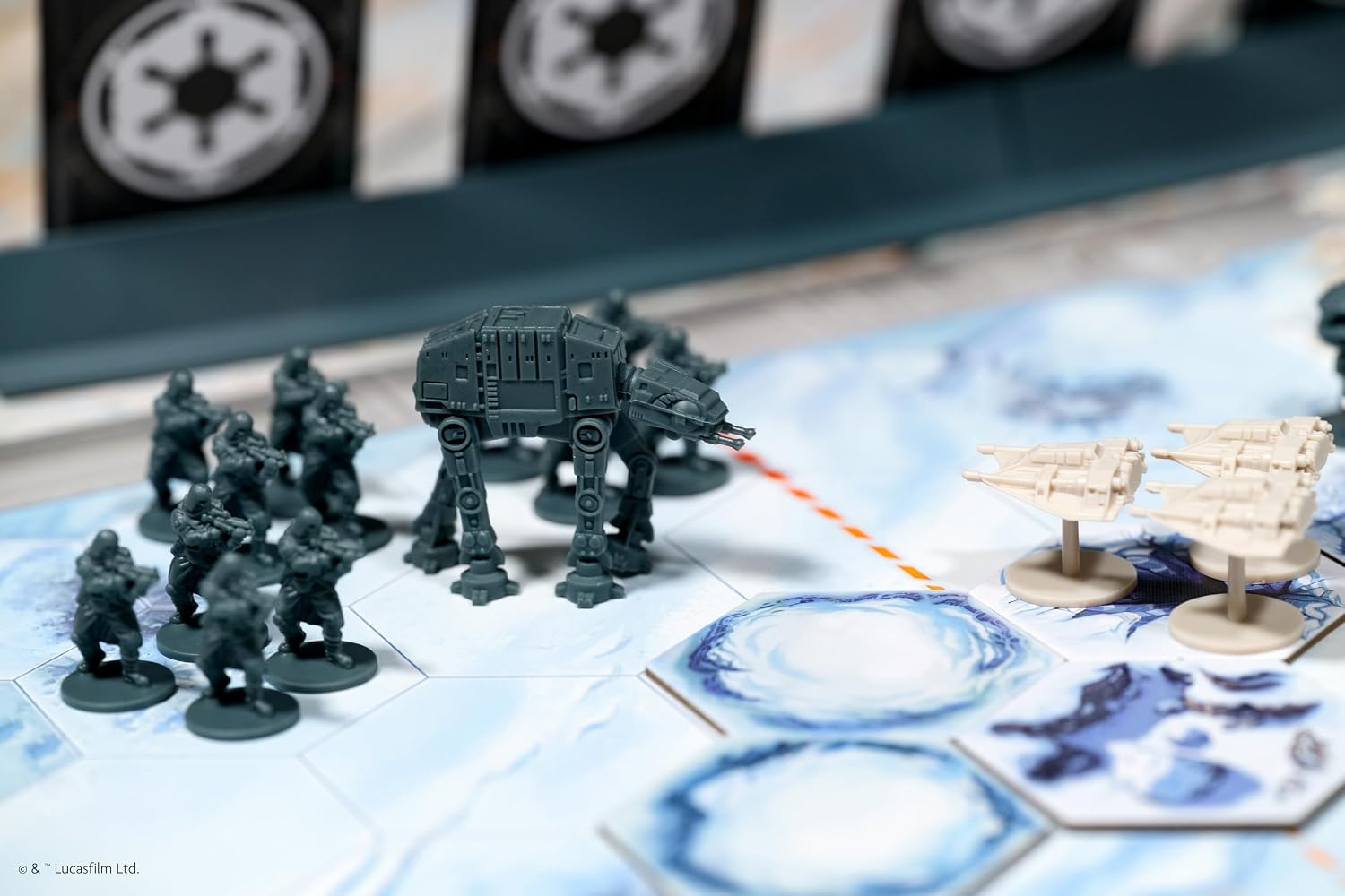 Detalle de Asmodee Star Wars: Battaglia di Hoth – Gioco da tavolo per 2-4 giocatori, edizione in italiano