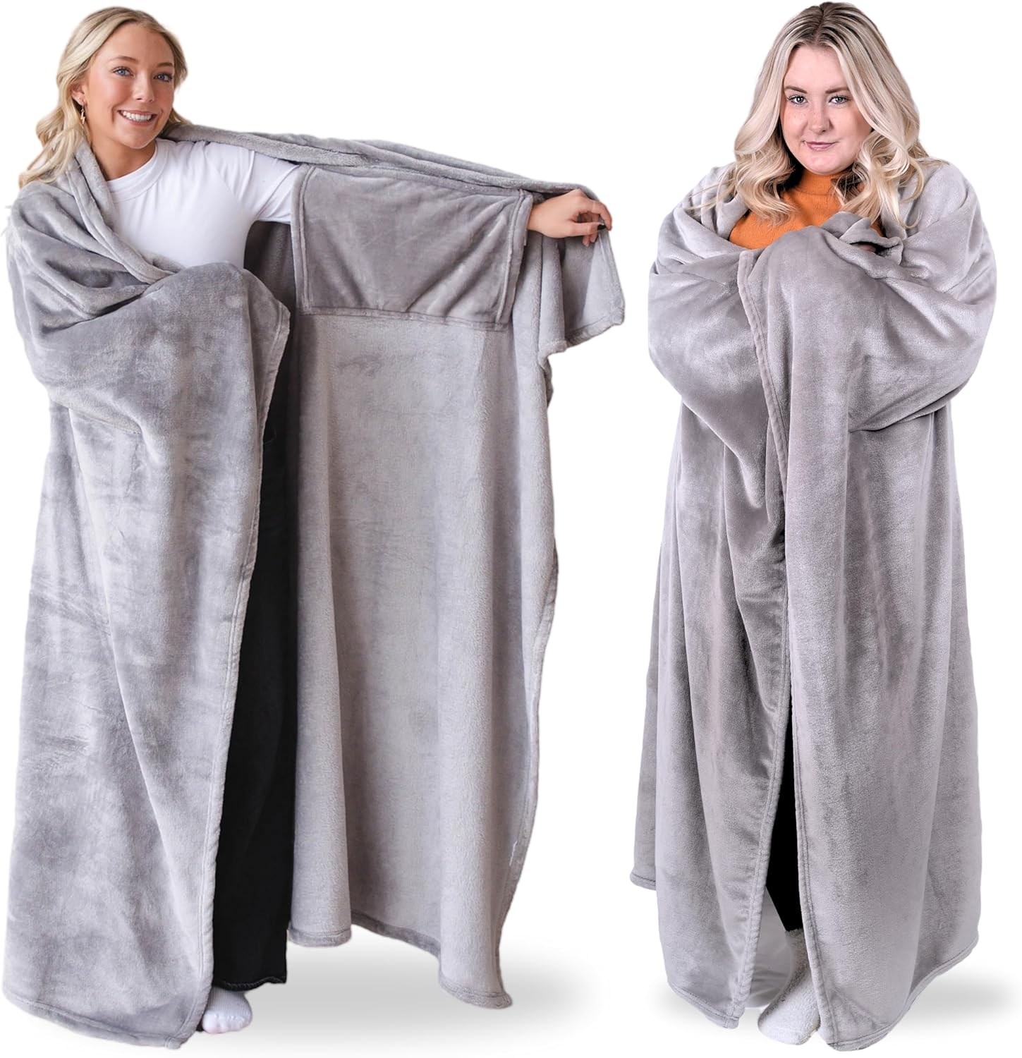 Super Blanky Wearable Blanket 70" x 60" 🧣