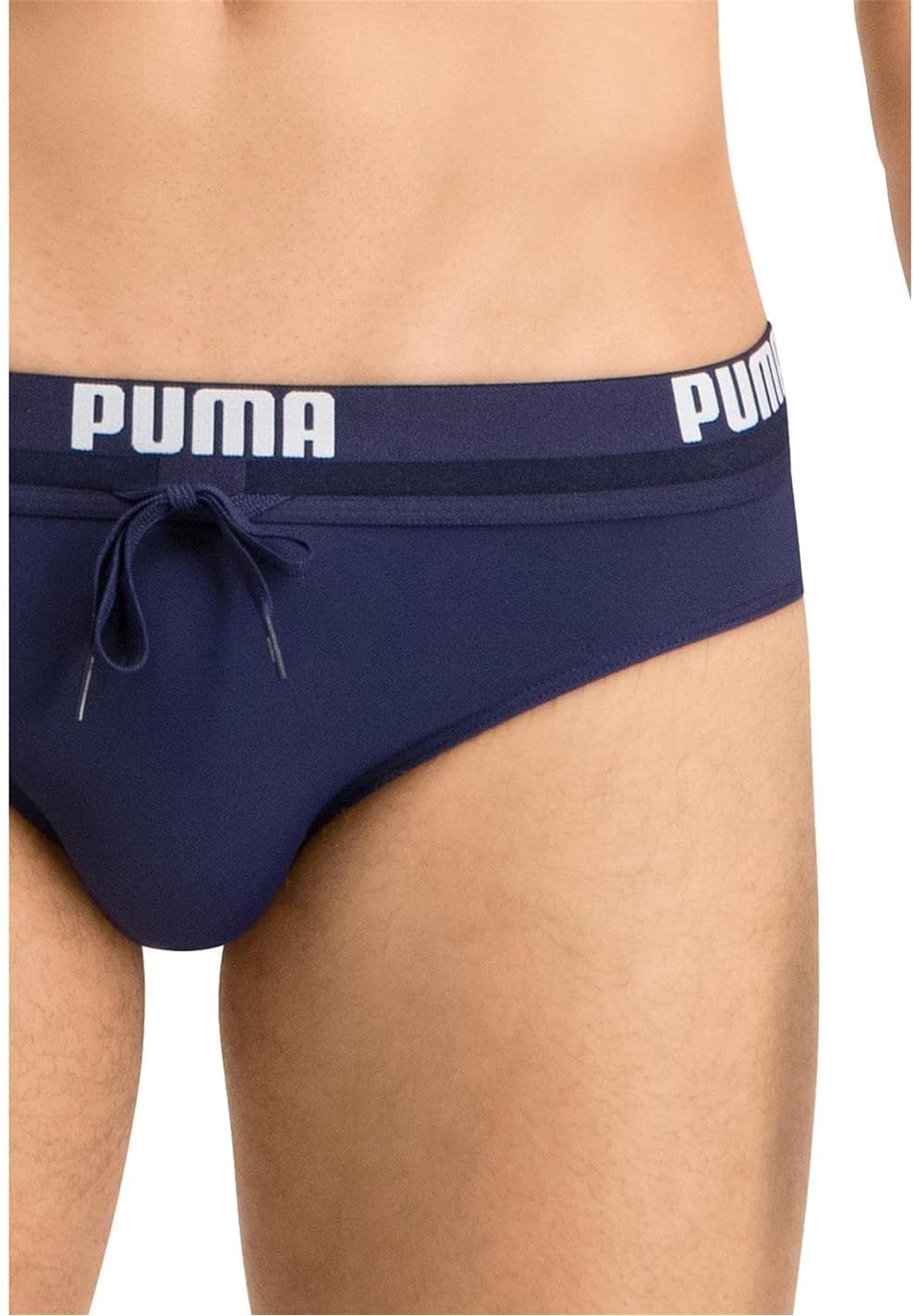 Detalle 2 de PUMA Brief 100000026 Costumi da Bagno Uomo: tessuto riciclato, morbido e resistente