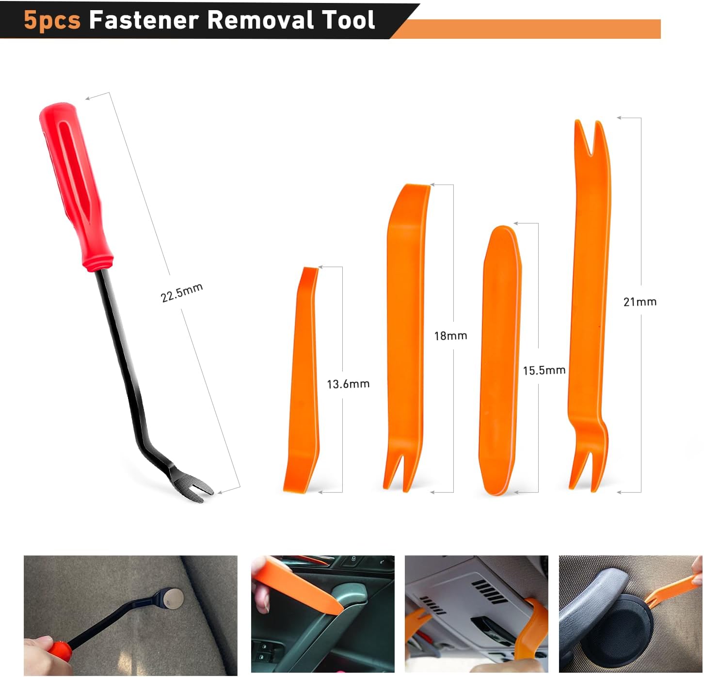 Thumbnail 4 de GOOACC 935Pcs Car Retainer Clips Kit