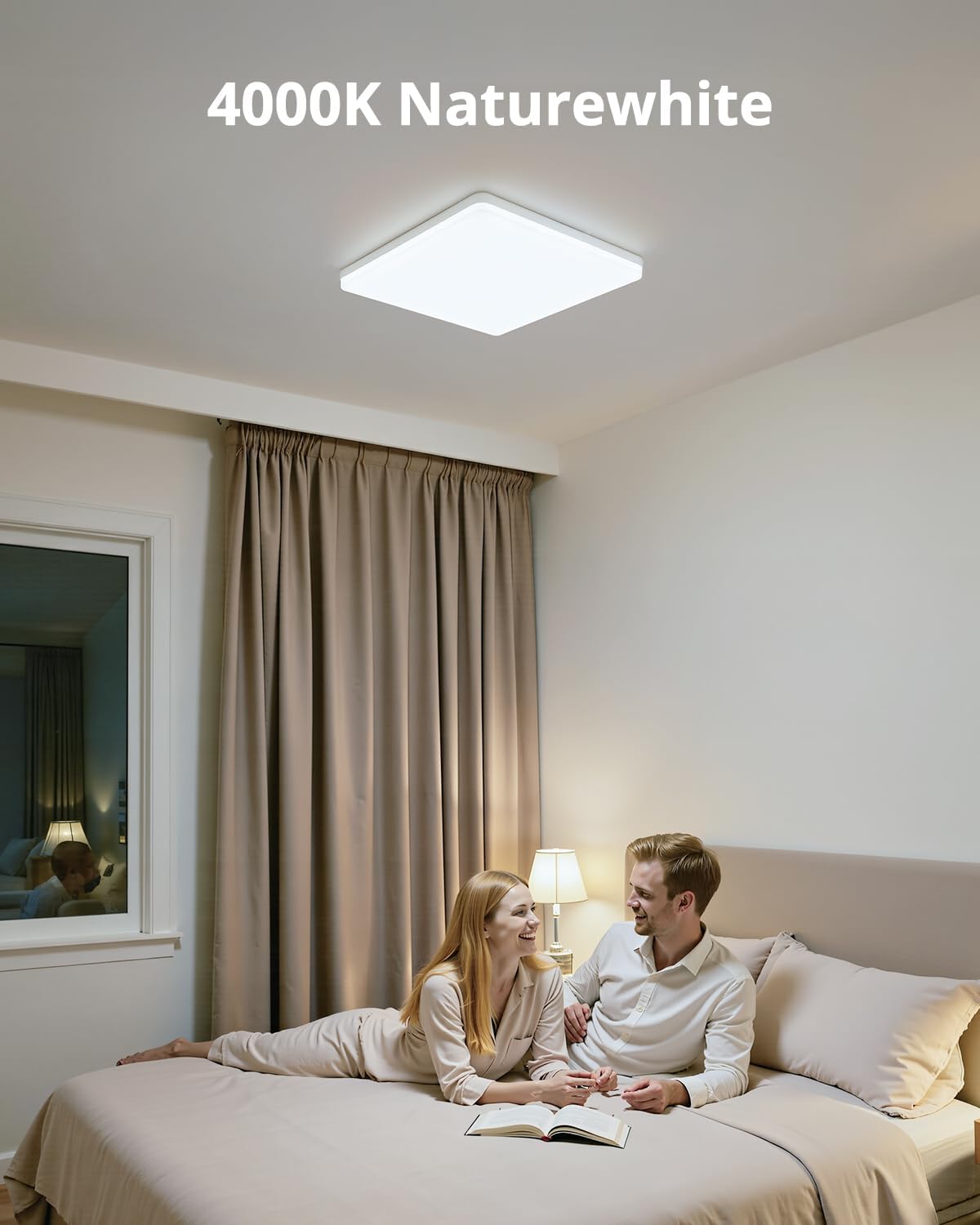 Thumbnail 4 de Yafido 48W-kwadrat led-plafondlamp, 4320 lm en 30 x 30 cm