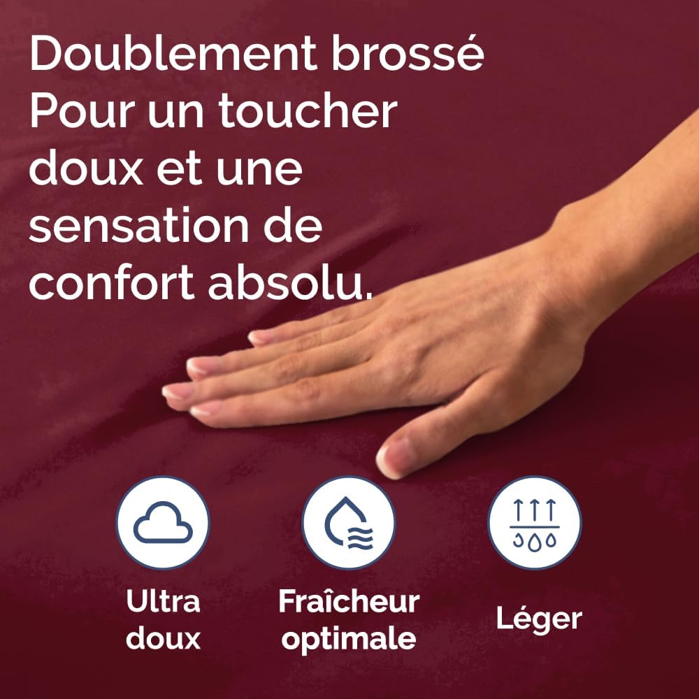 Thumbnail 4 de Drap Housse 120x200 Bonnet 30 cm