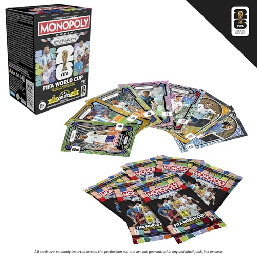 Detalle de Monopoly Panini Prizm: FIFA World Cup Trading Cards Booster Box