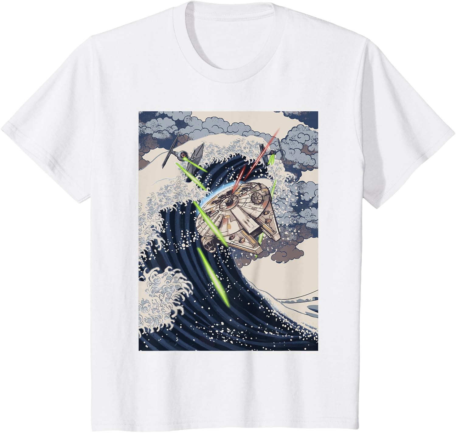 Thumbnail 4 de T-shirt Star Wars Millennium Falcon 19STRW00798B