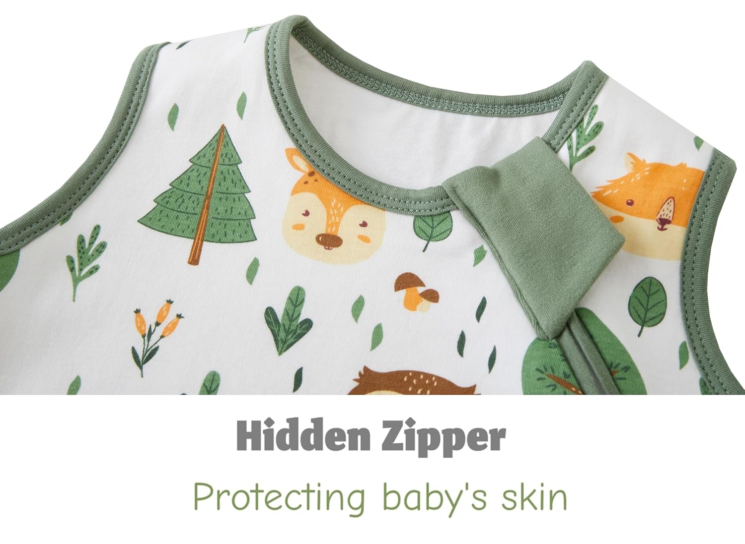 Thumbnail 3 de Chilsuessy Baby Schlafsack 1,5 TOG im 2er-Set (100% Baumwolle) – Ganzjahres-Schlafsack für Winter, 78 cm / 6–12 Monate