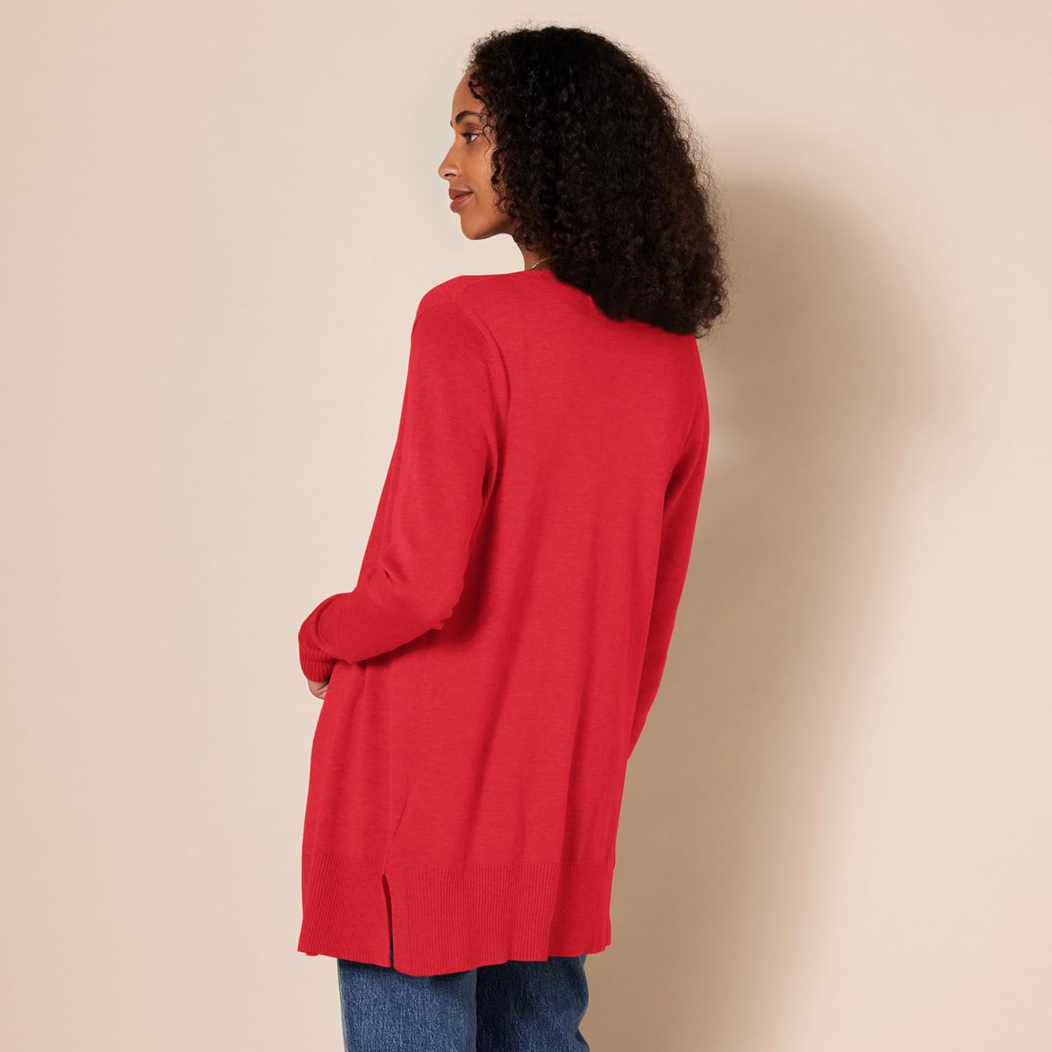 Thumbnail 1 de Amazon Essentials Women’s Lightweight Long Open-Front Cardigan (Plus Size available)