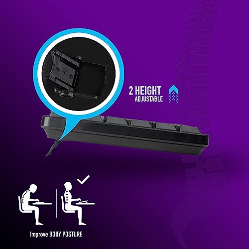 Detalle 2 de NGS Euphoria kit inalámbrico 2.4 GHz QWERTY español (ratón + teclado) negro
