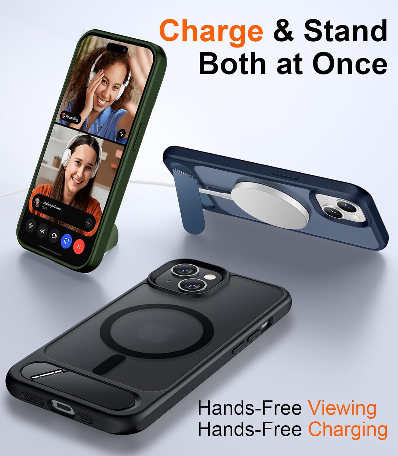 Detalle de Temdan Magnetic Case for iPhone 13/14 6.1"