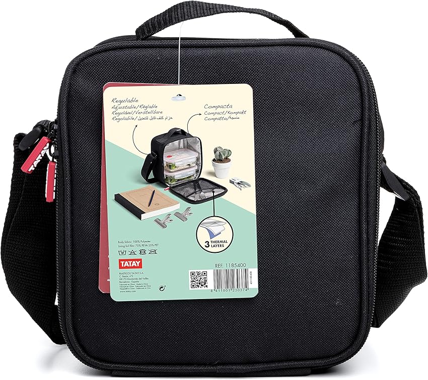 Thumbnail 5 de Tatay Urban Food Casual Glass 3,5 L bolsa térmica 22x12x21,5 cm 🧊