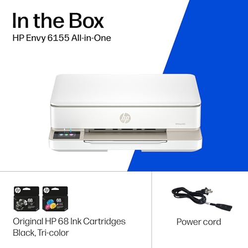 Thumbnail 8 de HP Envy 6155 Wireless All-in-One Color Inkjet Printer (C2WR7A) – A Practical Home Office Companion