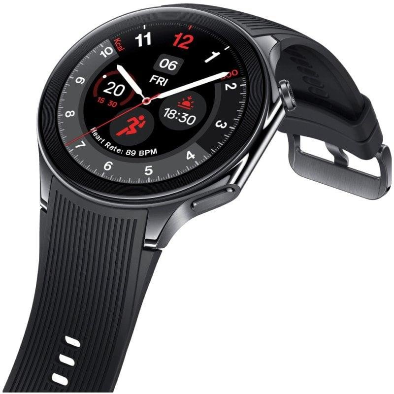 Thumbnail 2 de OnePlus Watch 2 Black Steel: smartwatch AMOLED 1,43" con acero negro y resistencia 5ATM