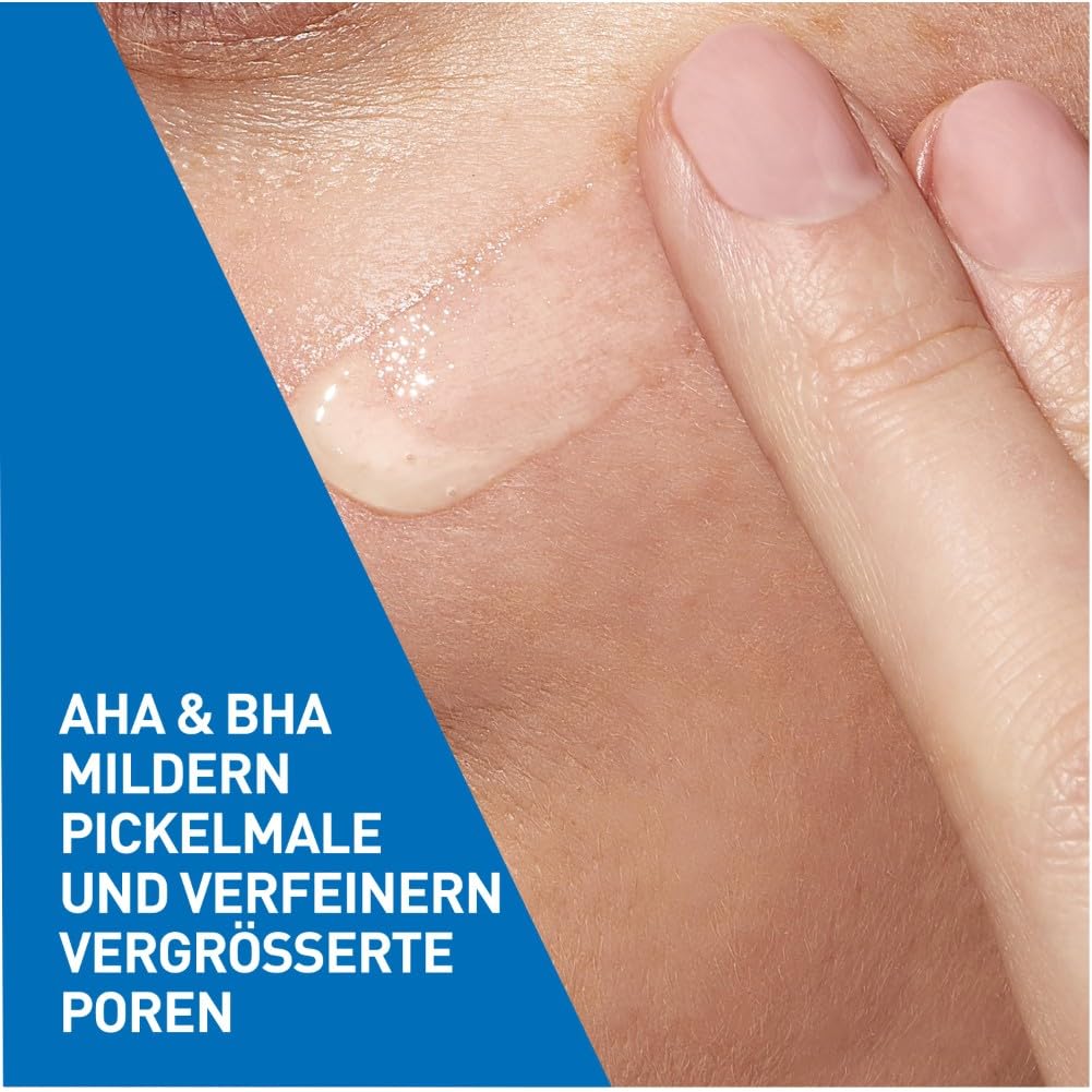 Detalle de CeraVe Hautbilderneuerndes Retinol Serum – 30 ml für zu Akne neigende Haut