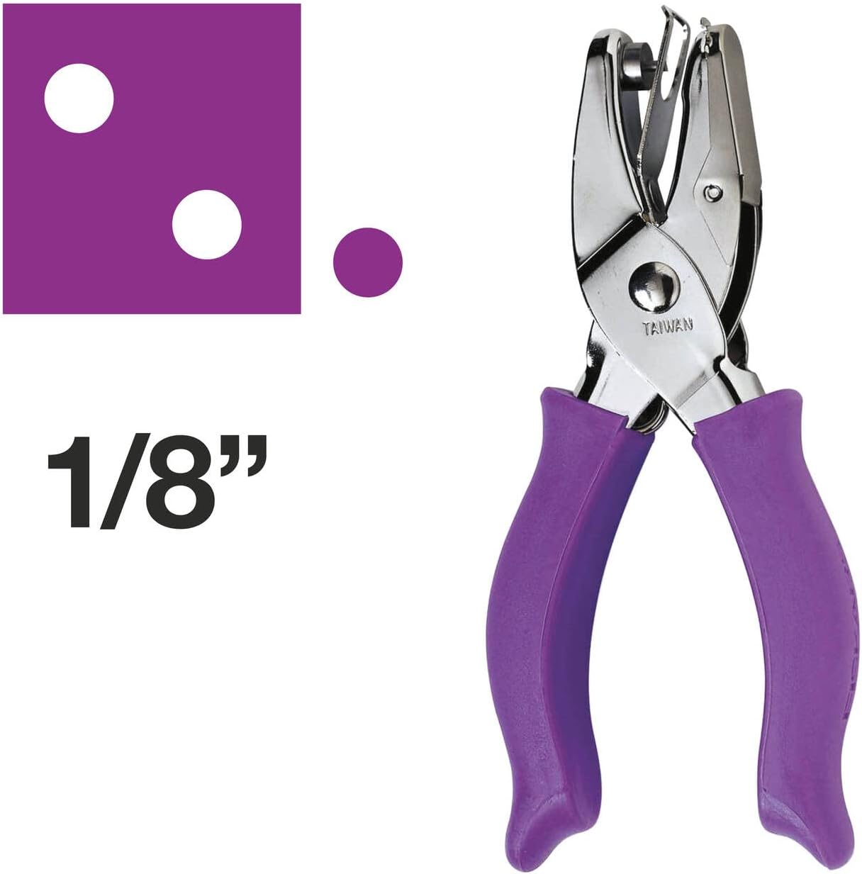 Thumbnail 4 de Fiskars Perforatore a pinza 1003817: cerchi medi con presa Soft-Grip, per mancini e destrorsi