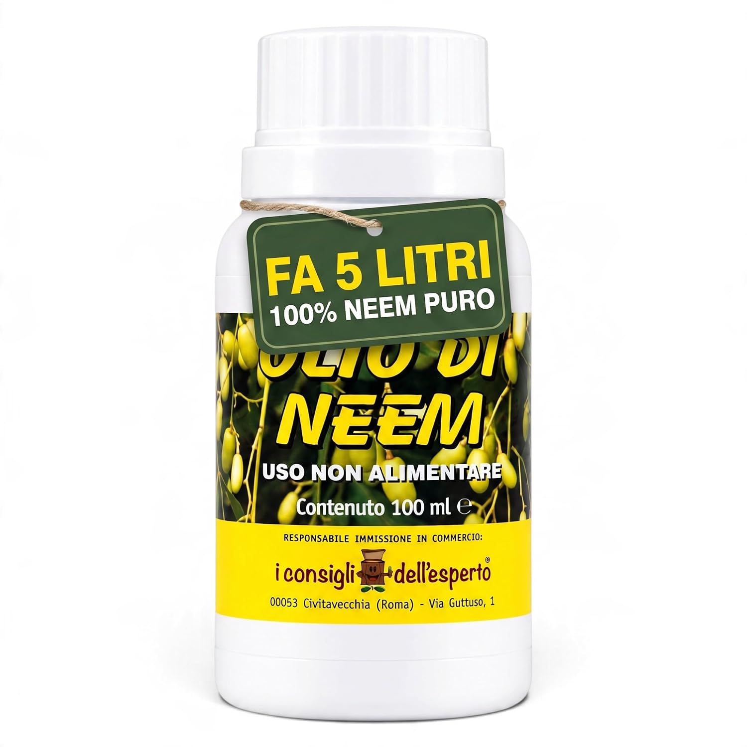 Detalle de I Consigli Dell'Esperto 8051564010594 olej neem, 100 ml