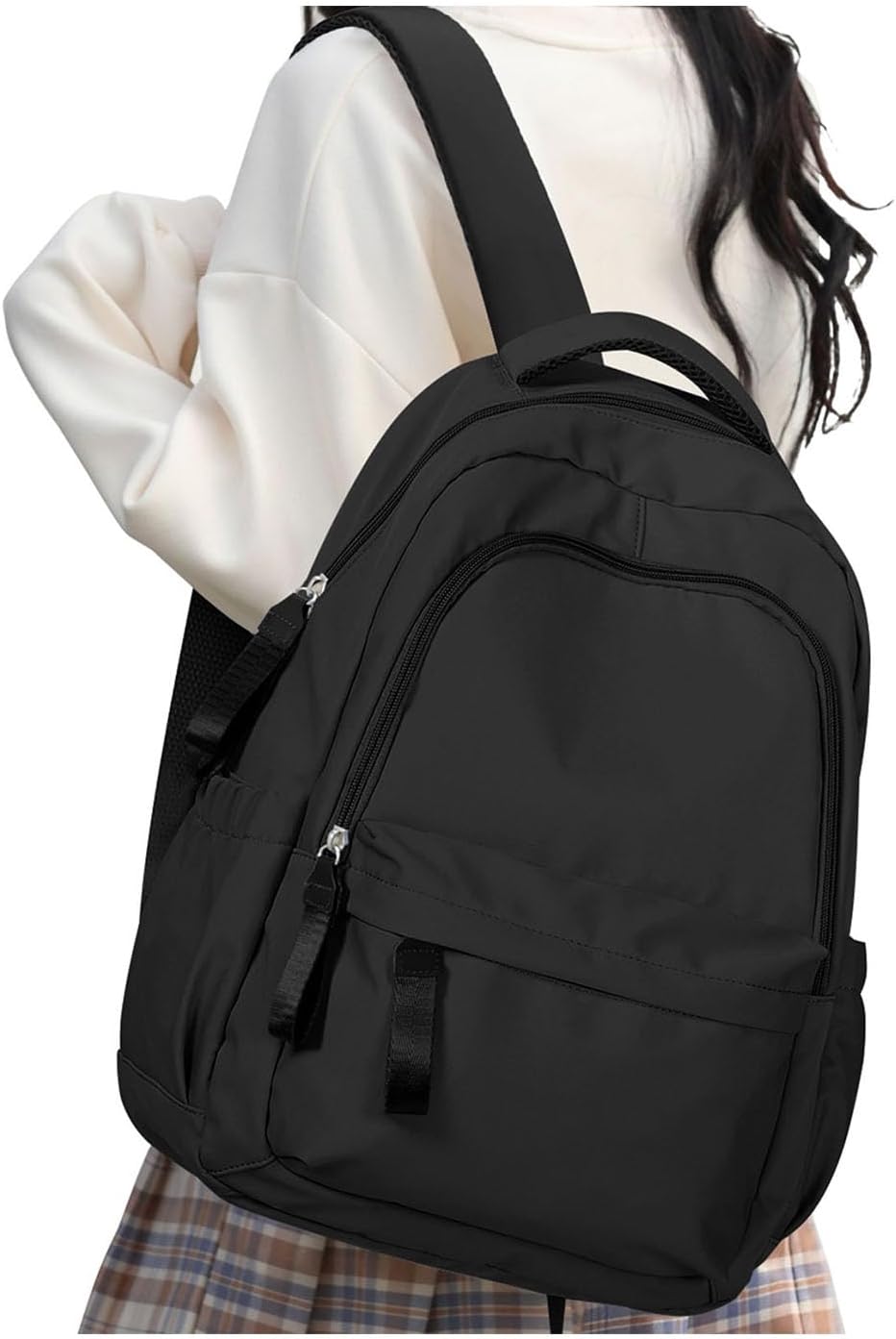 Detalle de HYC00 Laptop Backpack for Women: 18L Everyday School & Travel Rucksack